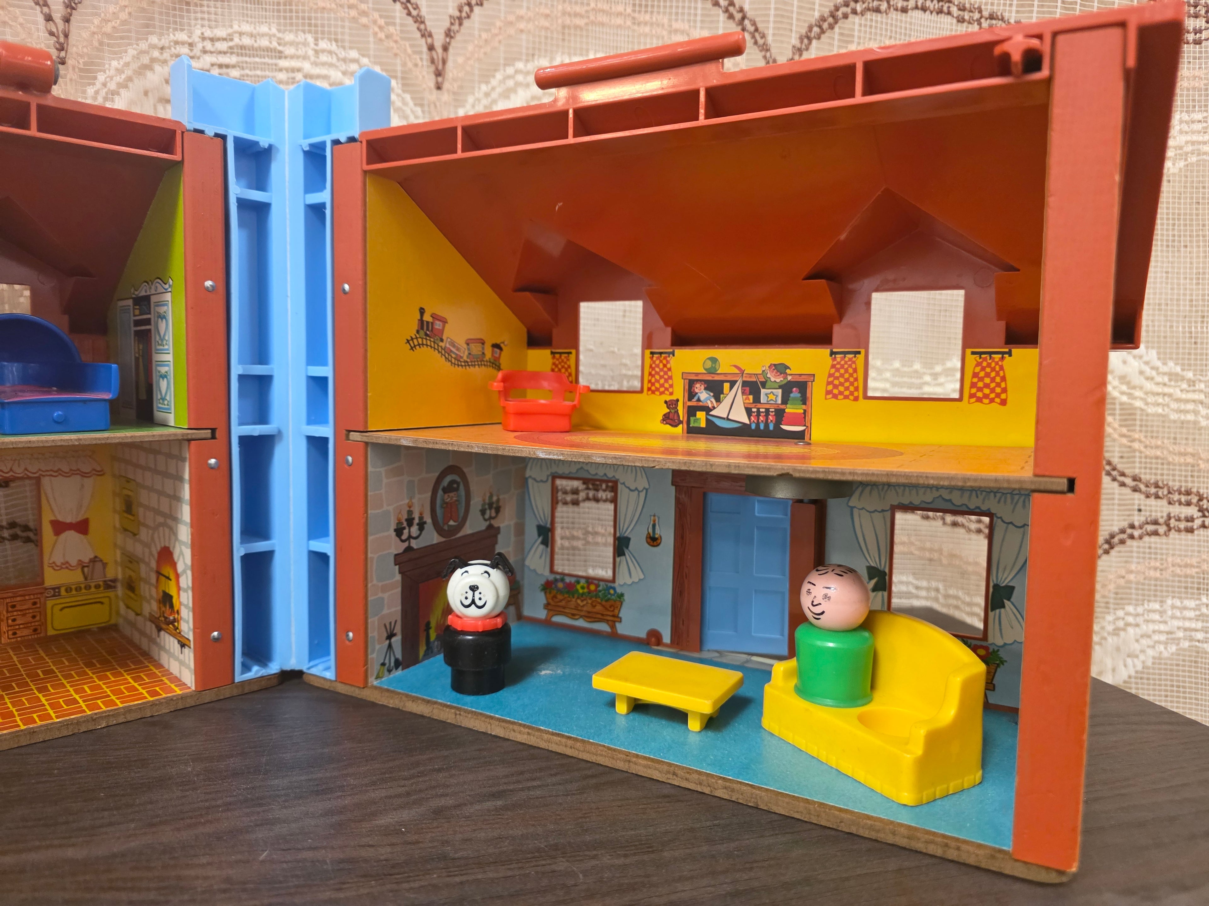Fisher-Price Play Family House 952 vintage speelhuis
