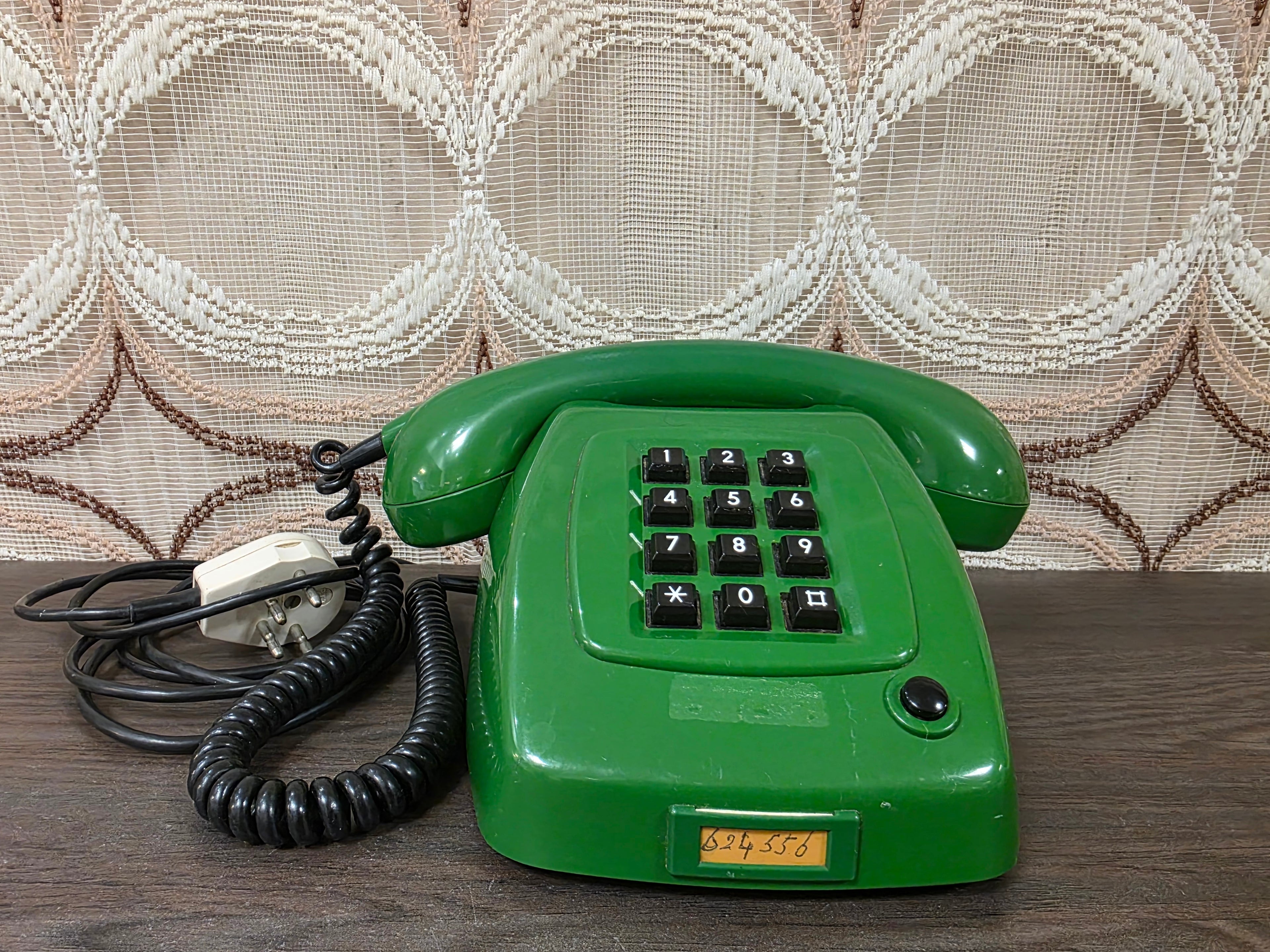 PTT Ericsson T65-TDK de luxe smaragd β 1977