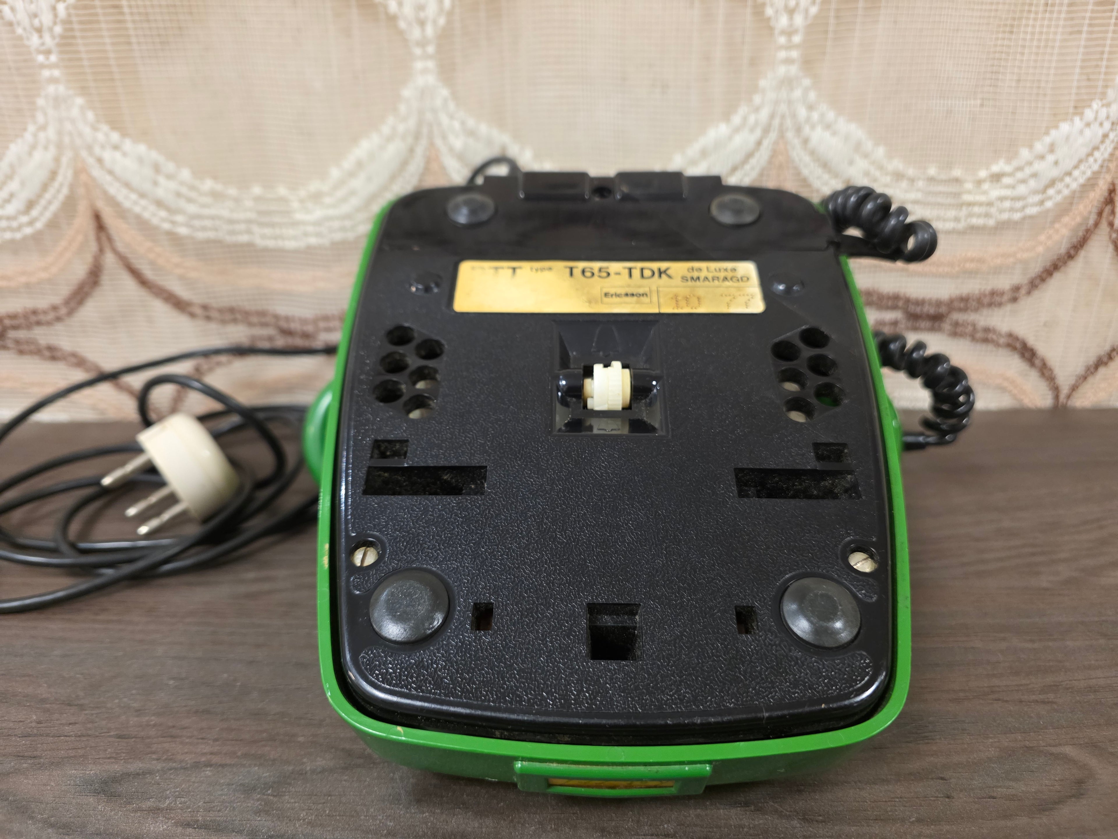 PTT Ericsson T65-TDK de luxe smaragd β 1977