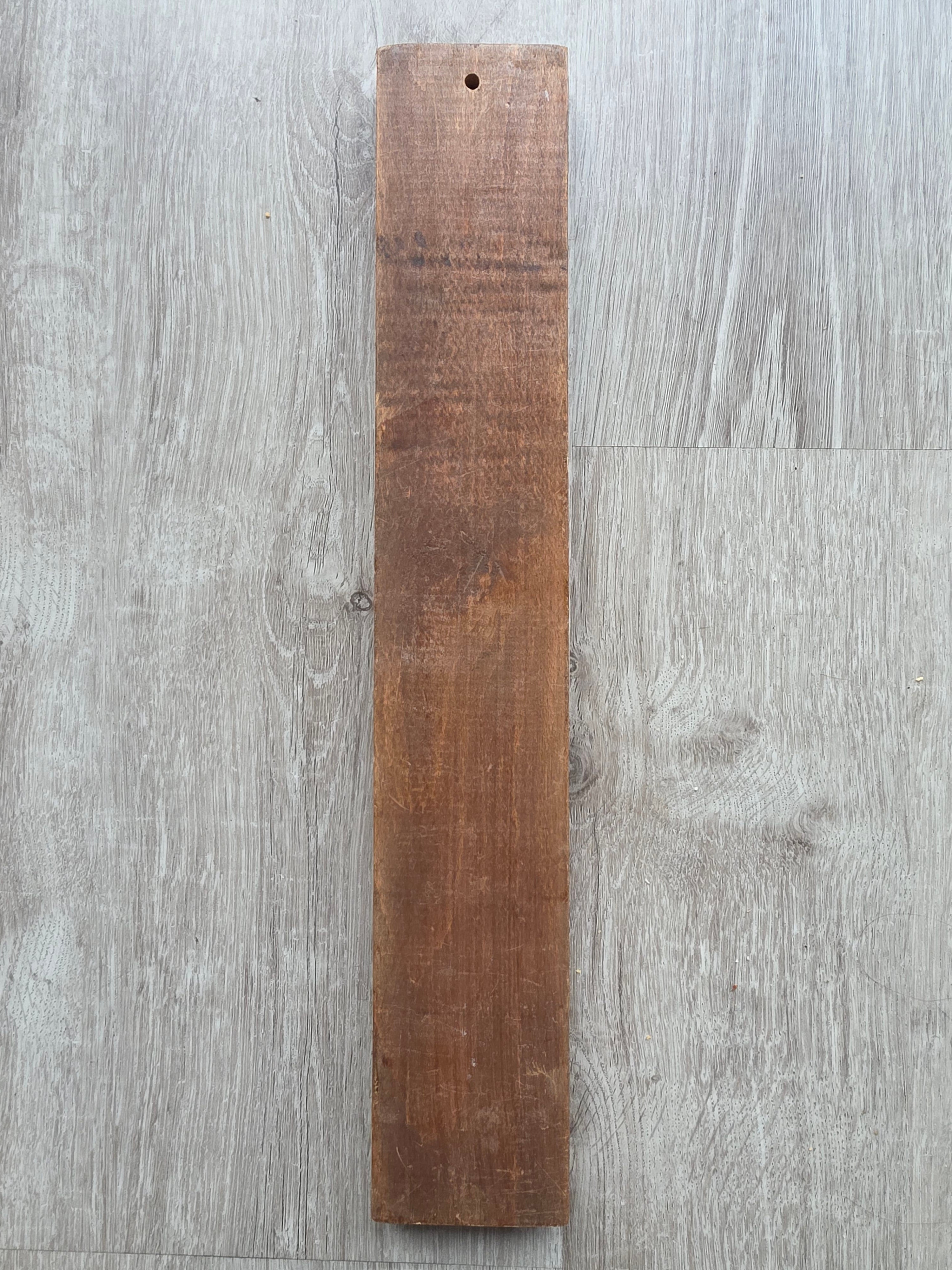 Vintage houten speculaasplank man en vrouw