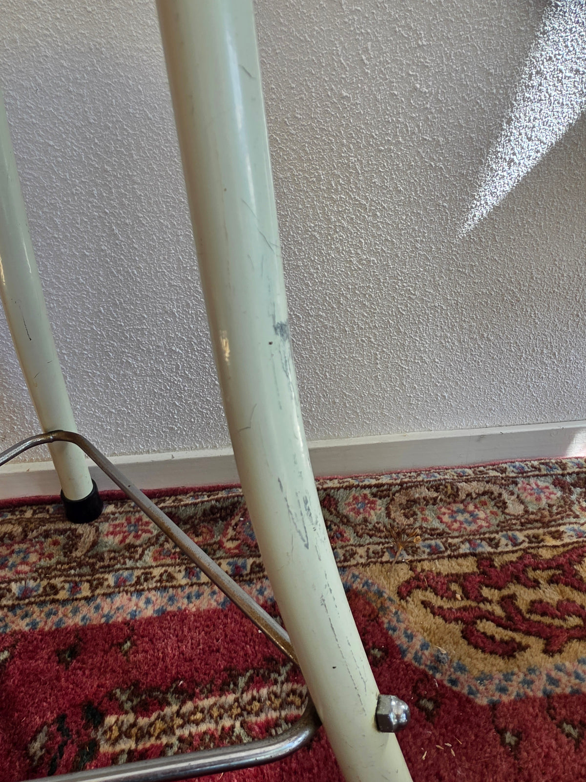 Brabantia metalen kruk groen - wit
