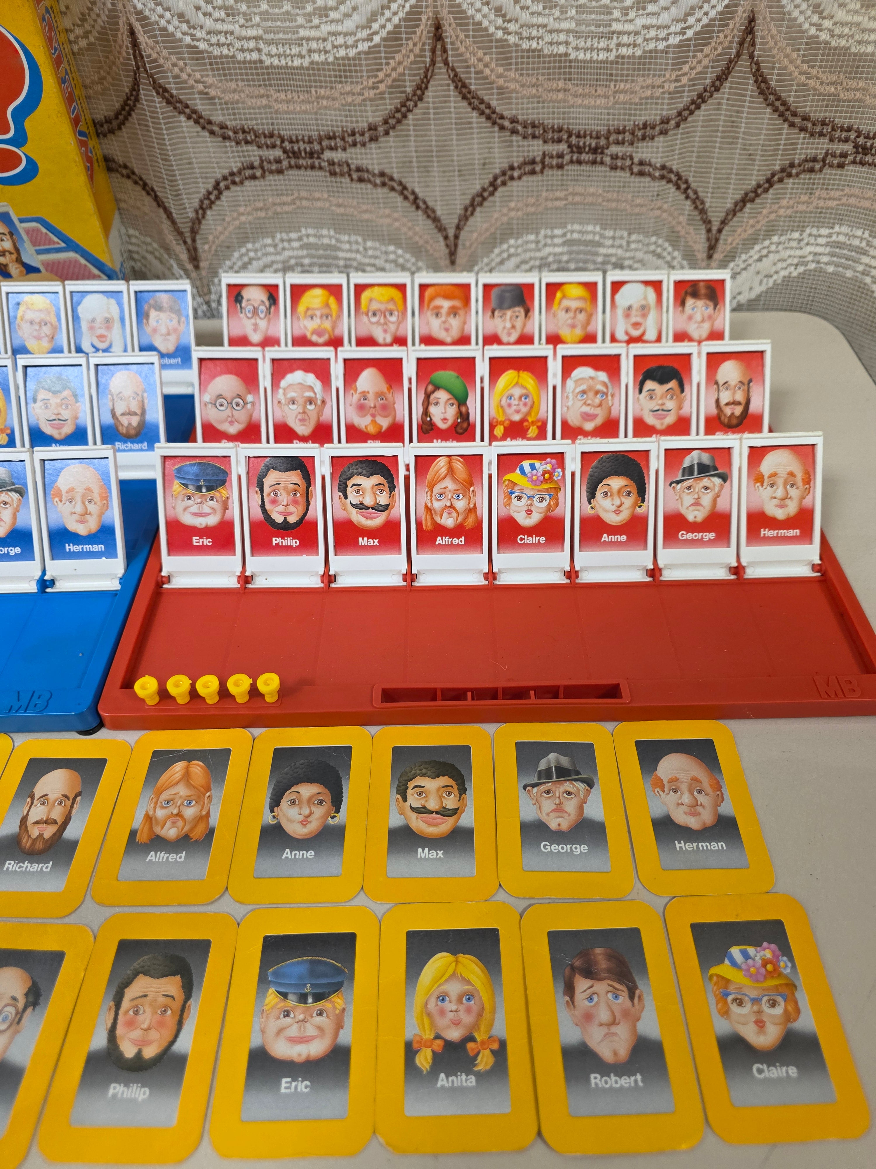 Vintage Wie is het? MB Spellen 1994