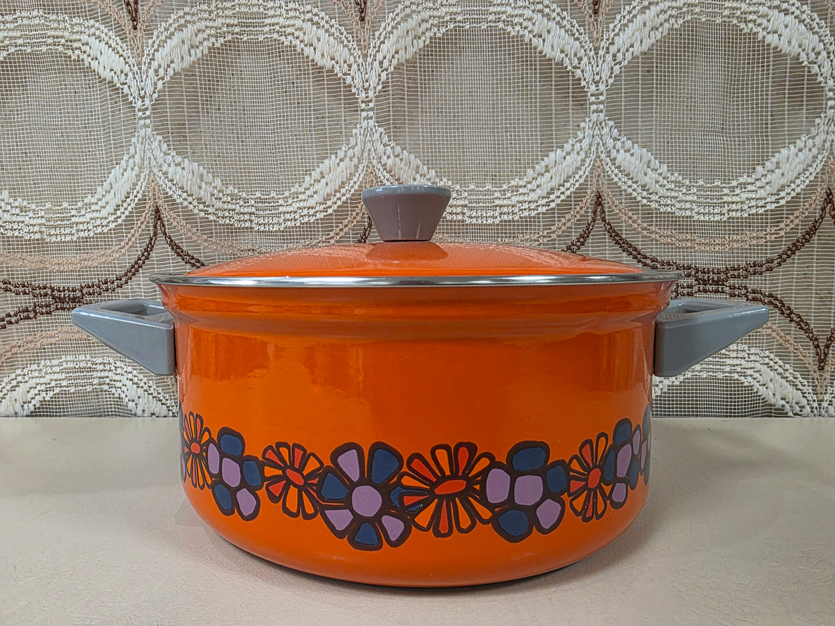 Vintage Brabantia Diane pan oranje