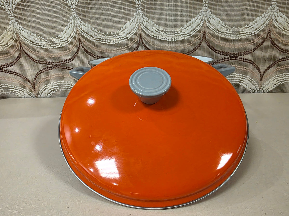 Vintage Brabantia Diane pan oranje