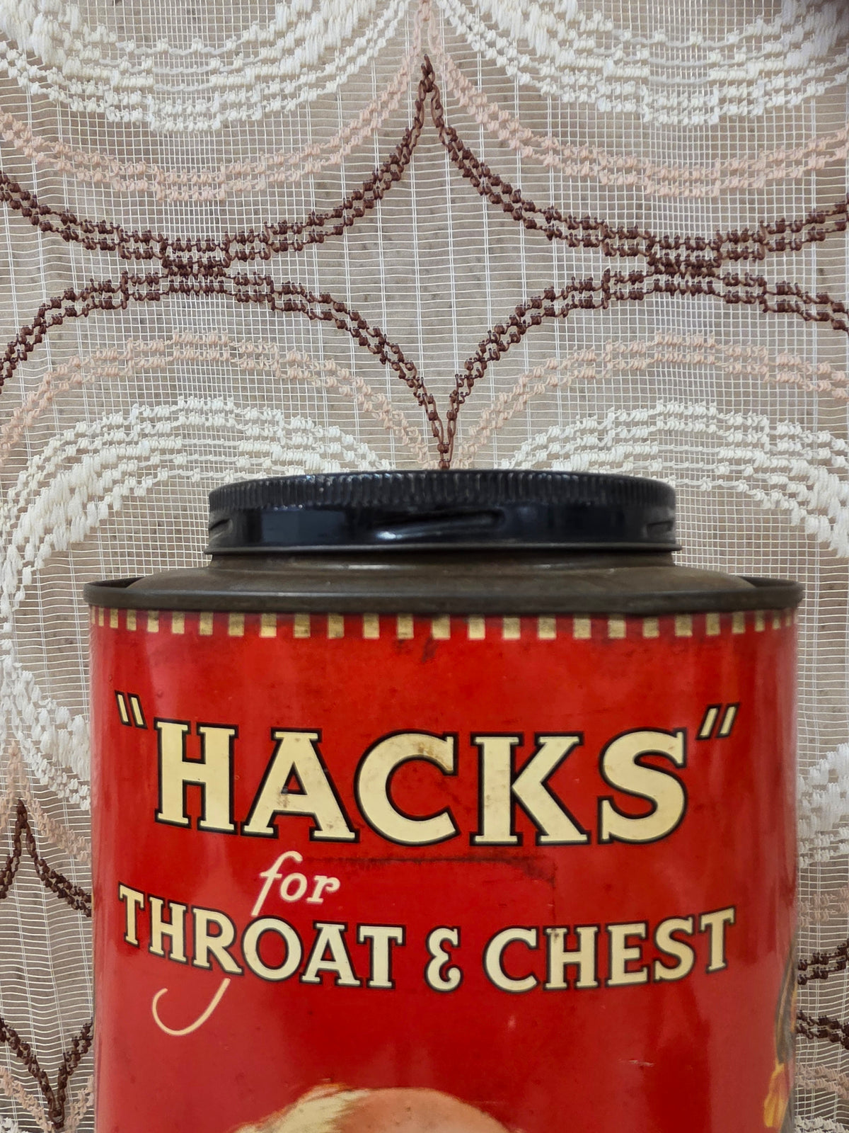 Vintage HACKS reclameblik White Hudson & Co England