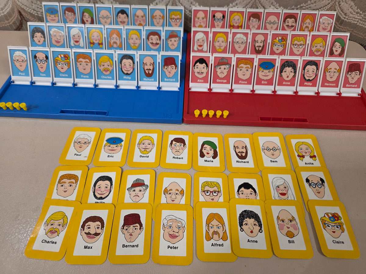 MB Spel Wie is het? Vintage editie 1980