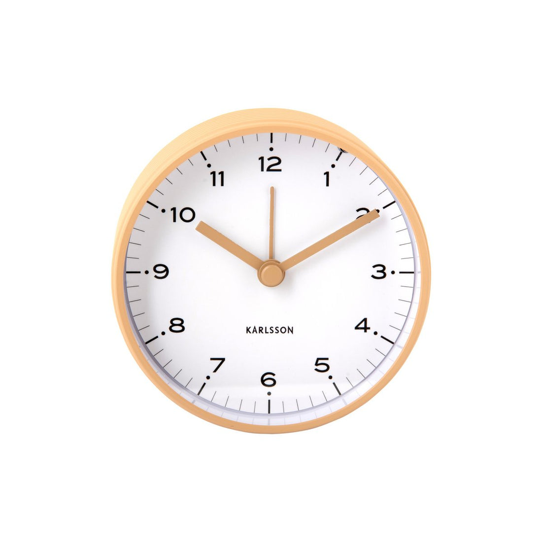 Retro wekker Circus Rings – beige Karlsson tafelklokje