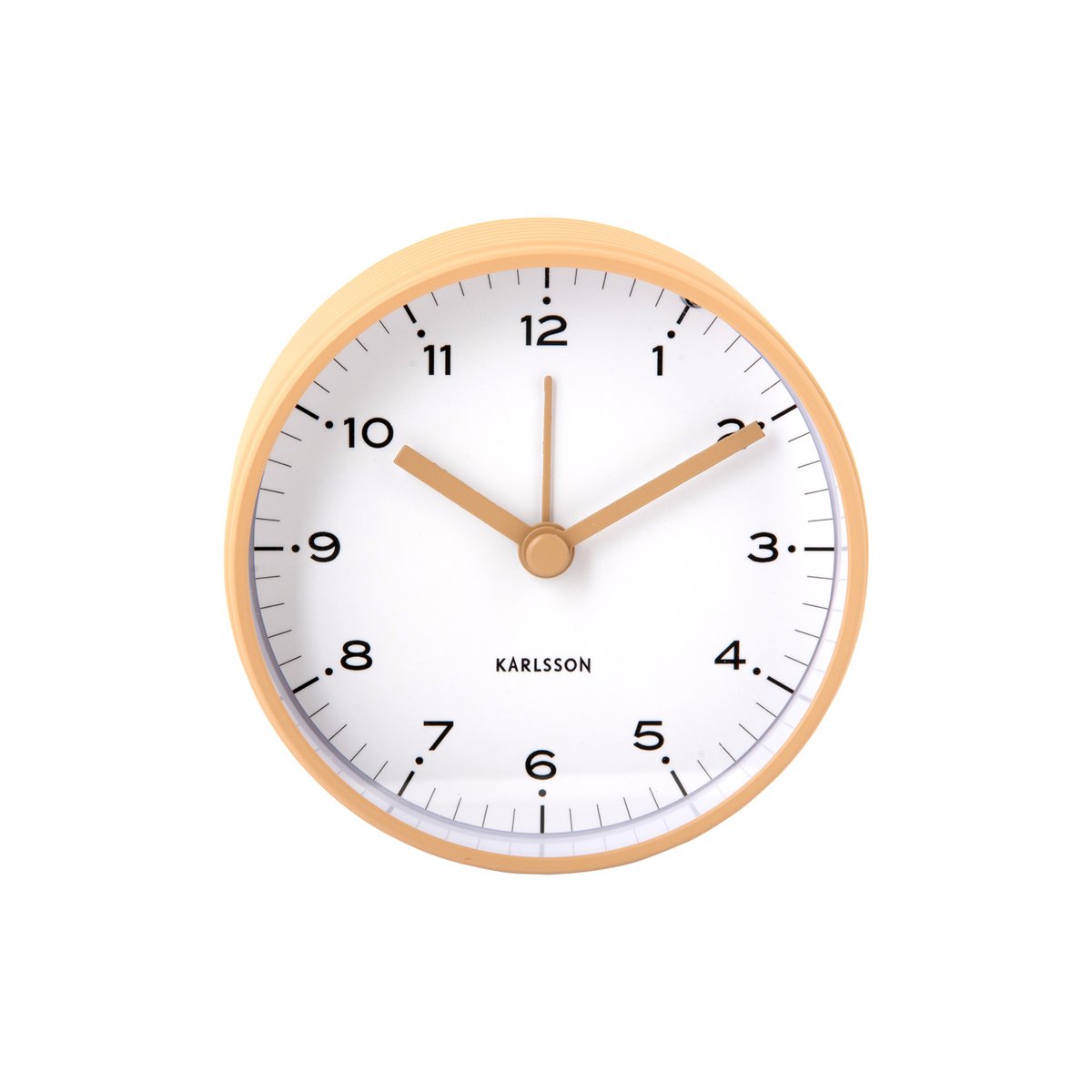 Retro wekker Circus Rings – beige Karlsson tafelklokje