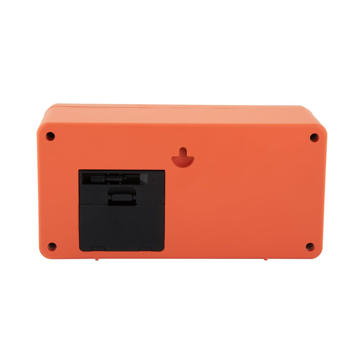 Retro oranje flipklok Karlsson Boxed