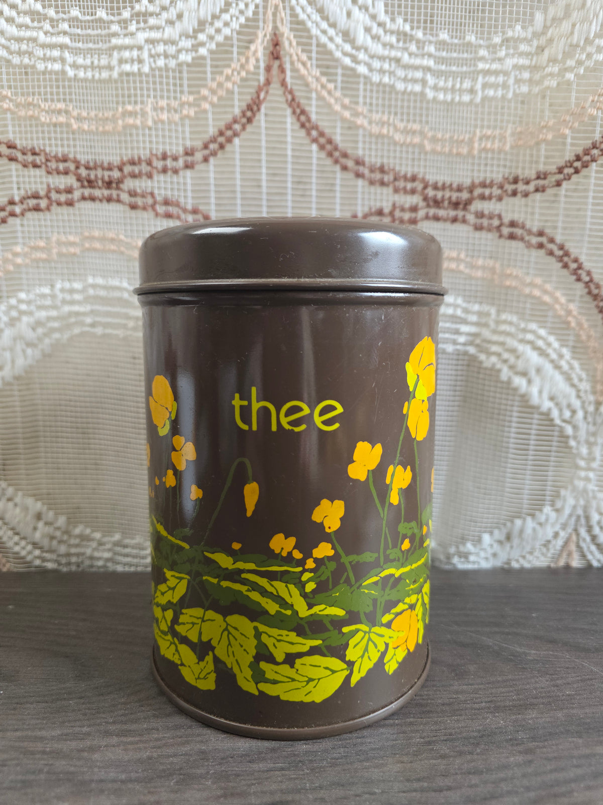 Brabantia boterbloem theeblik