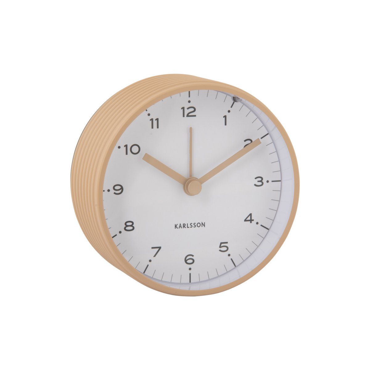 Retro wekker Circus Rings – beige Karlsson tafelklokje