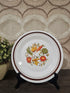 Arcopal France bord met groenteprint vintage servies
