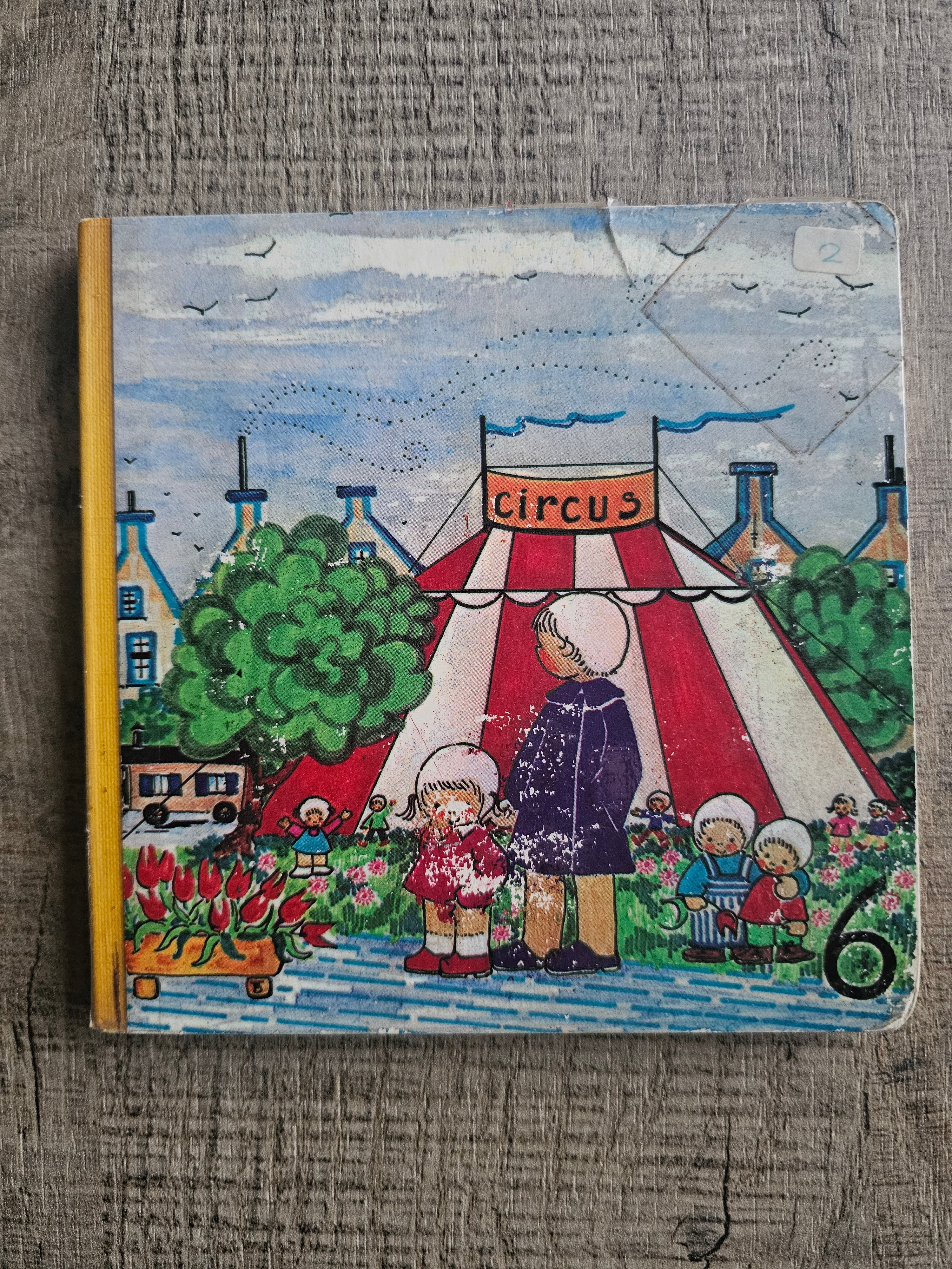 Botjes leesboekje deel 6 – Moe gaat uit met Miep, vintage kinderboekje