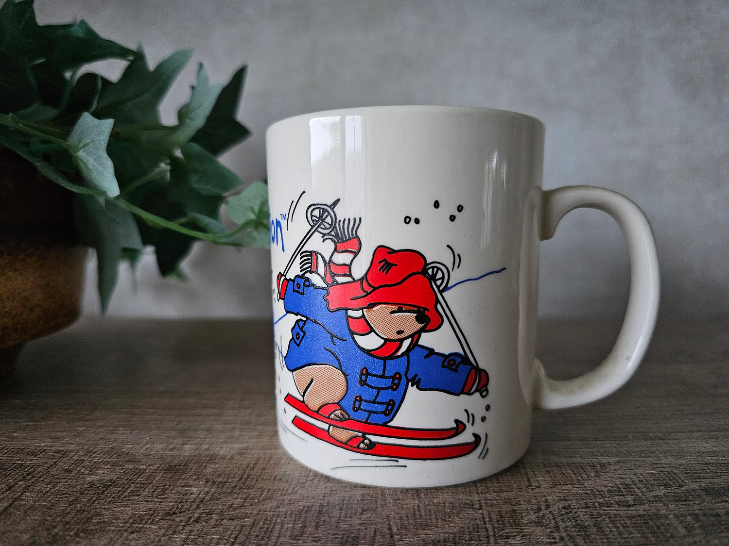 Douwe Egberts Paddington beer 4 seizoenen mok beker WINTER