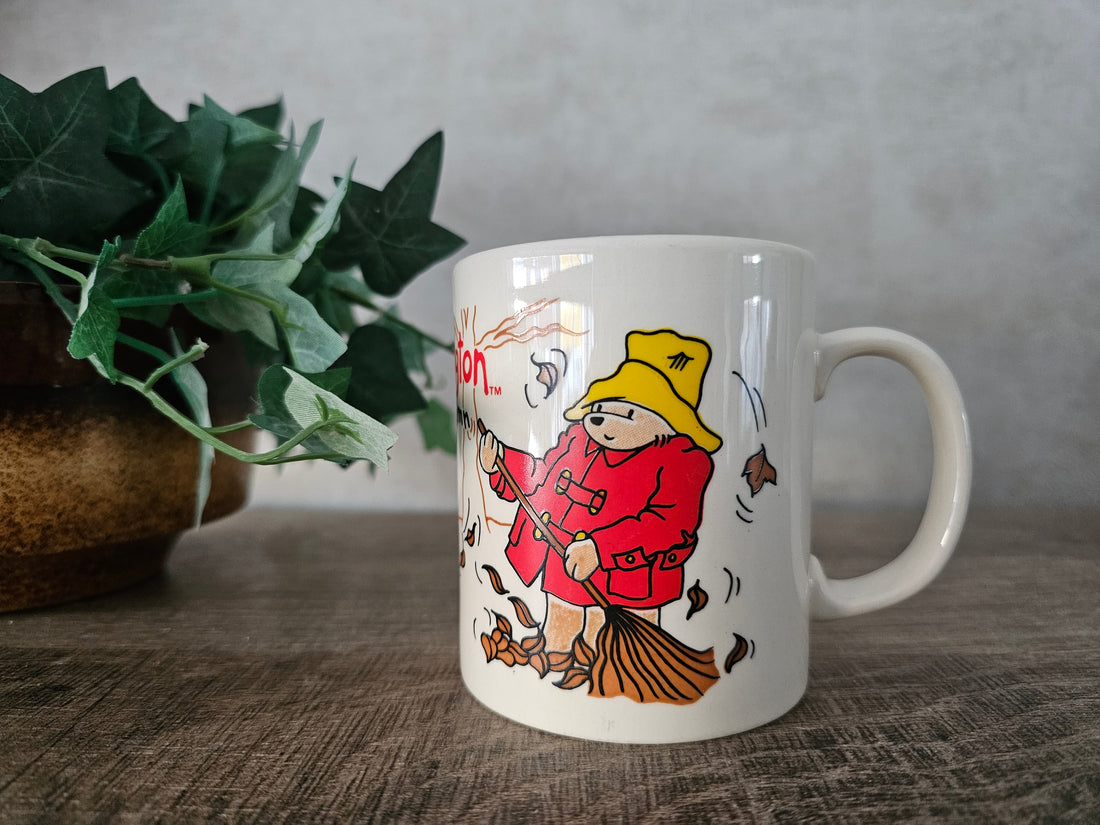 Douwe Egberts Paddington beer 4 seizoenen mokken bekers  HERFST