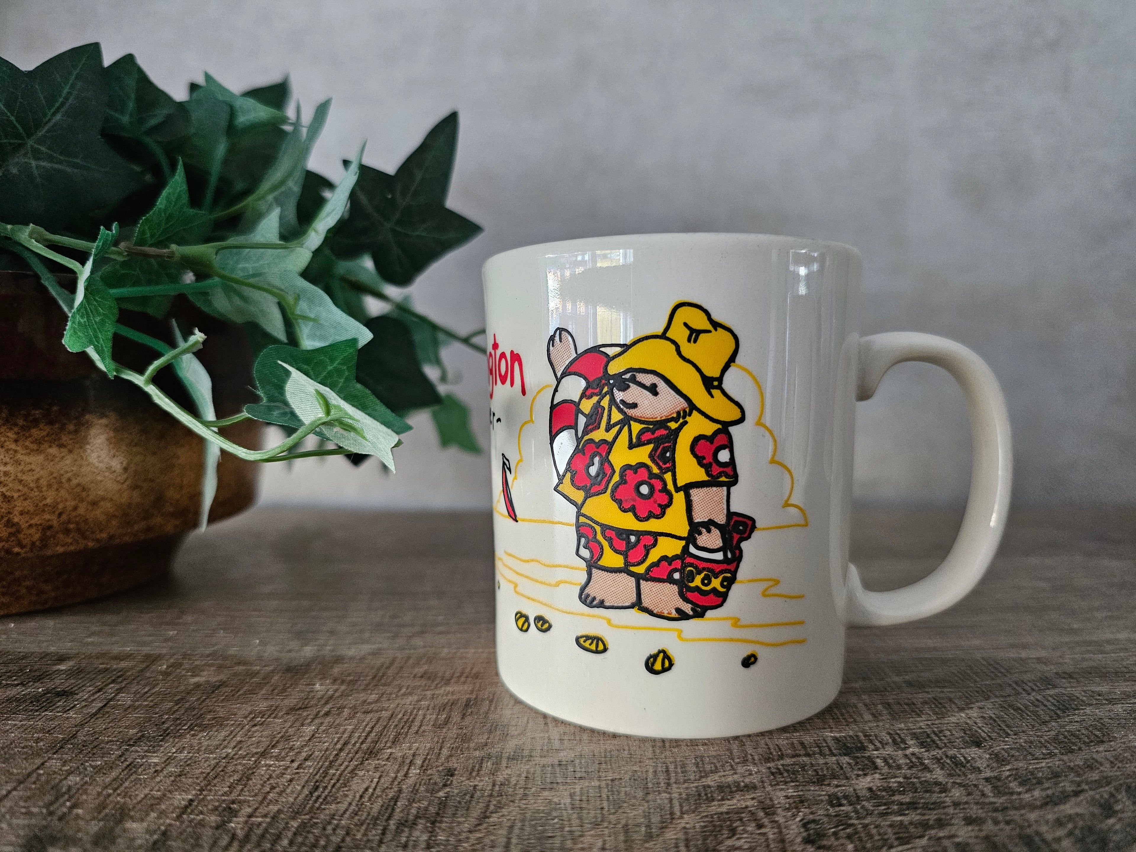 Douwe Egberts Paddington beer 4 seizoenen mokken bekers  ZOMER