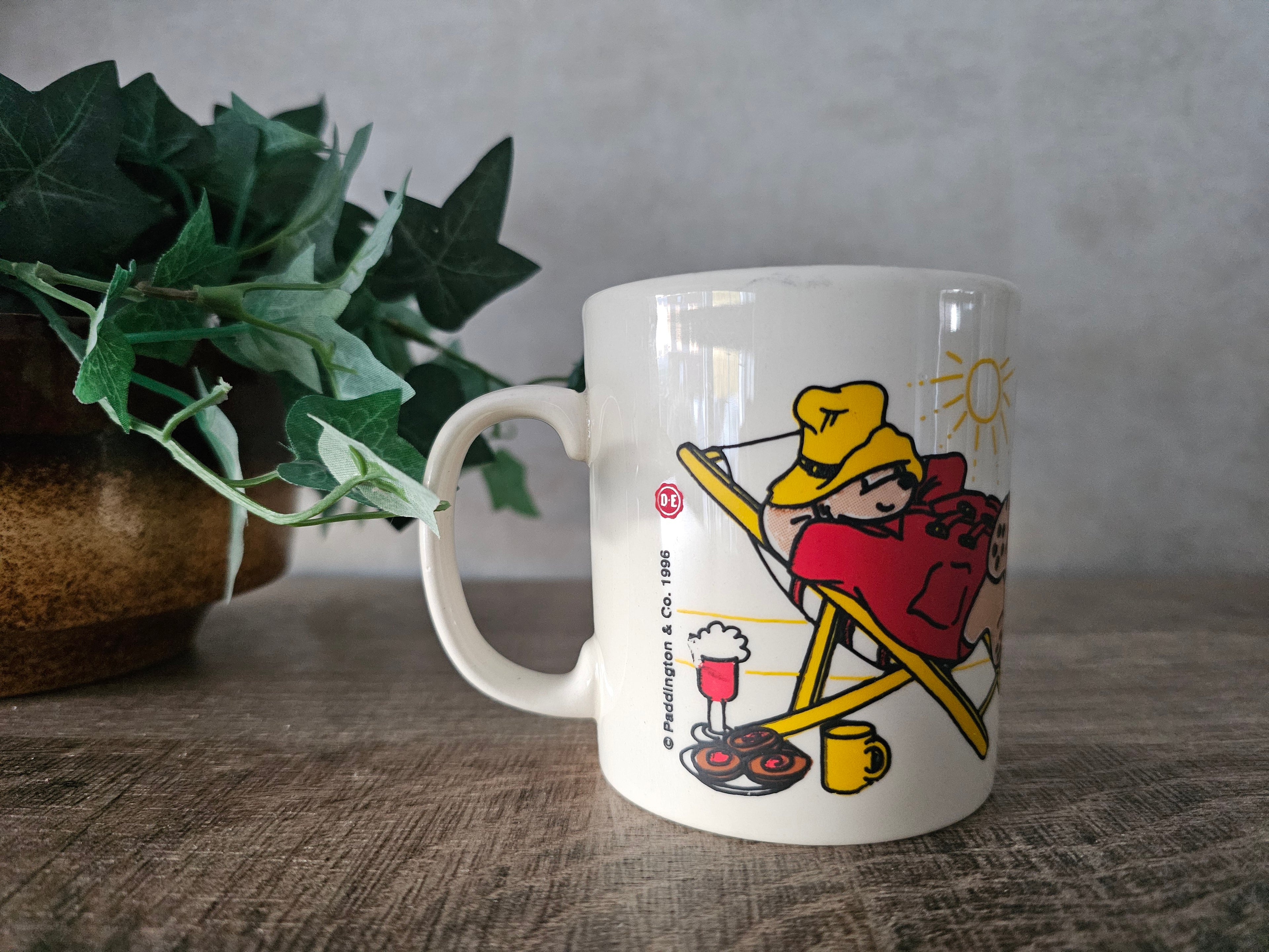 Douwe Egberts Paddington beer 4 seizoenen mokken bekers  ZOMER