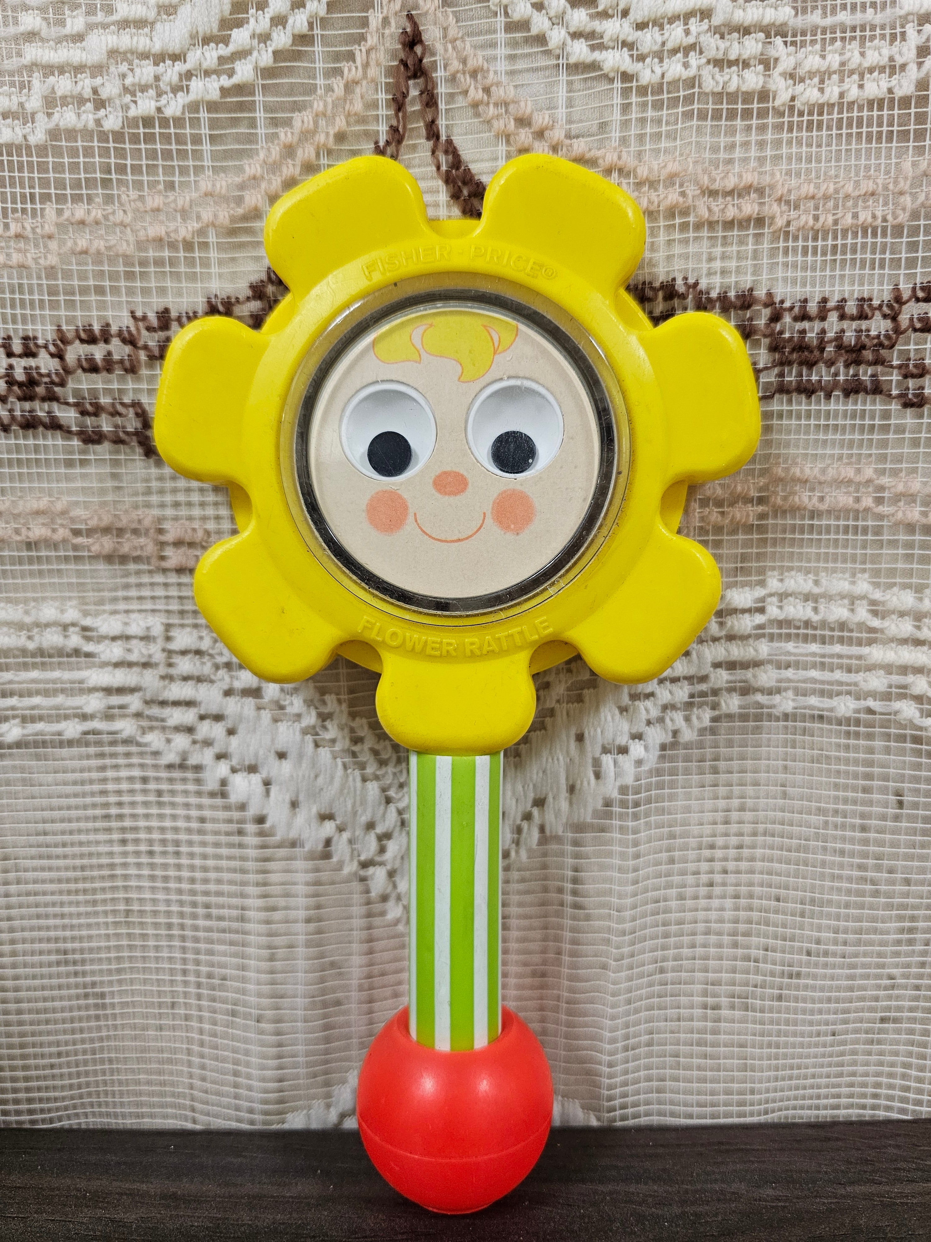 Fisher price rammelaar bloem