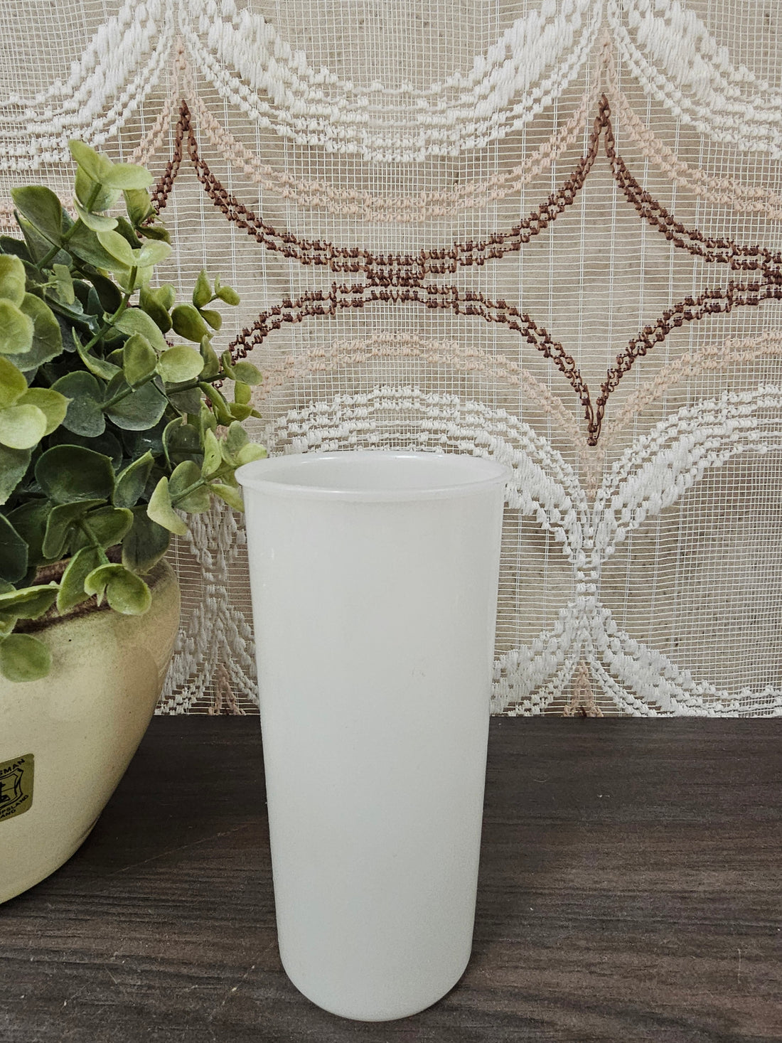 Tupperware beker wit