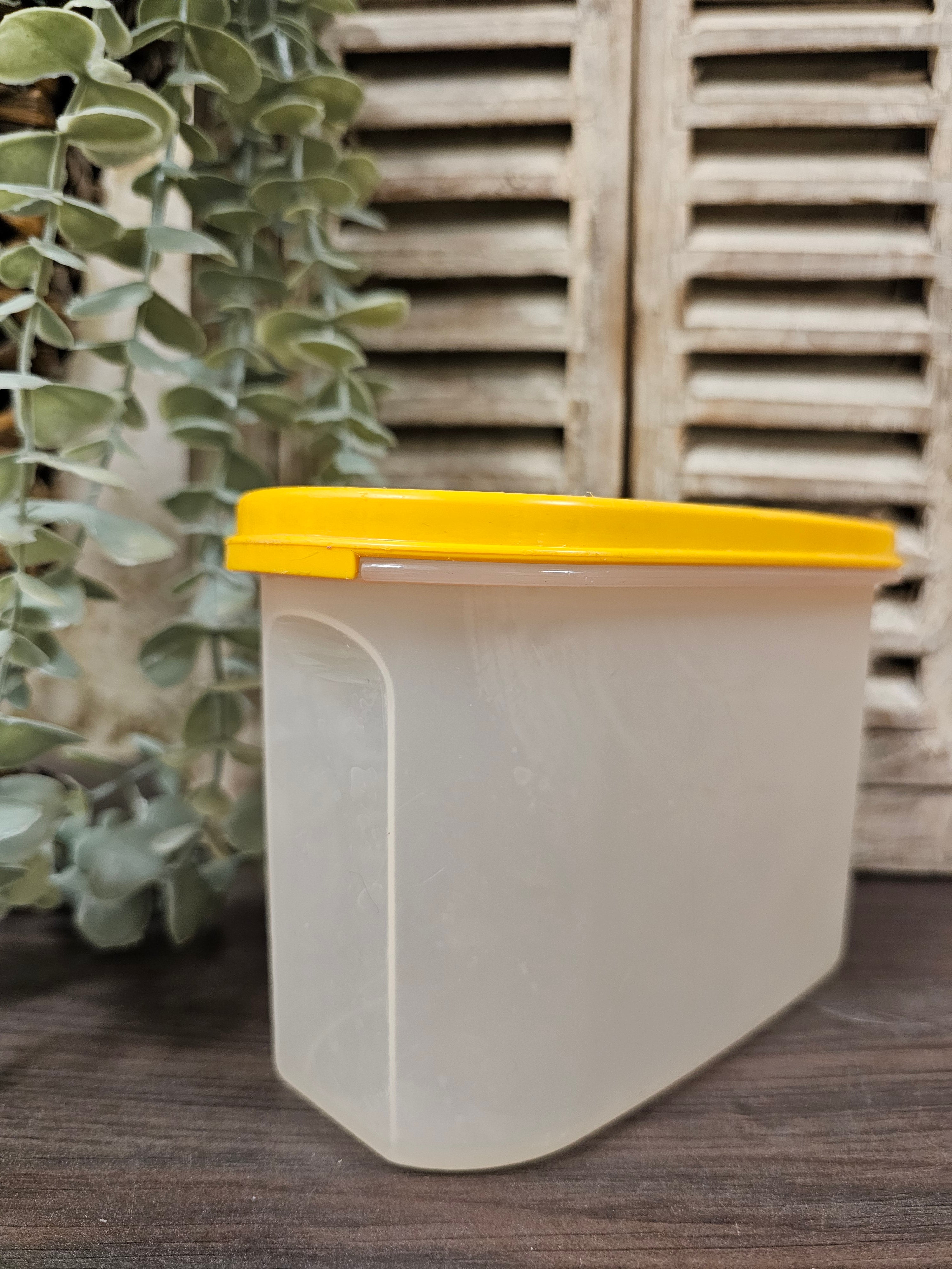 Tupperware ruimtespaarder oranje