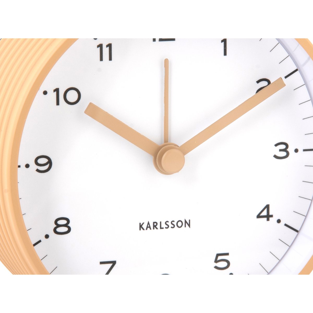 Retro wekker Circus Rings – beige Karlsson tafelklokje