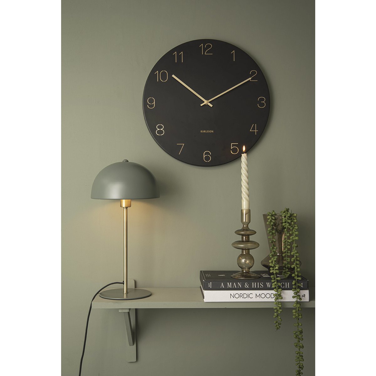 Retro tafellamp Bonnet – Leitmotiv designlamp
