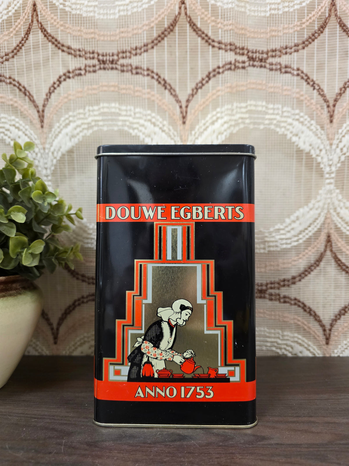 Douwe Egberts vintage blik ANNO 1753