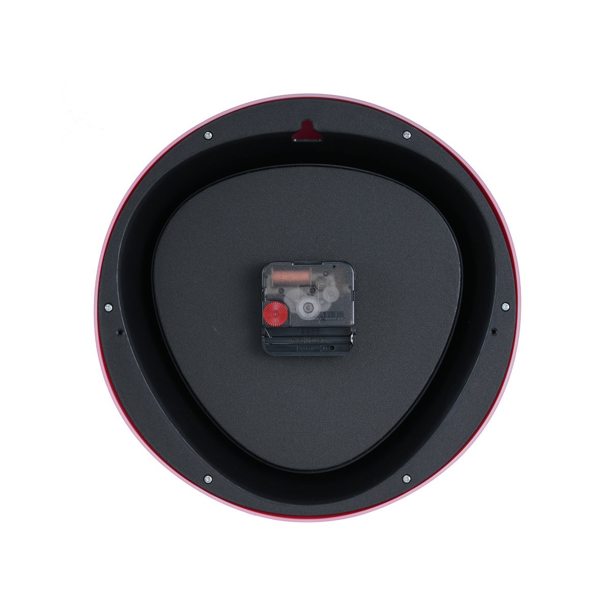 Retro wandklok Karlsson funky vibes - rood