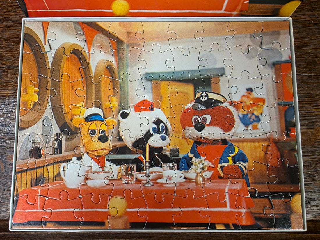 Puzzel Bereboot "kombuis" 1976