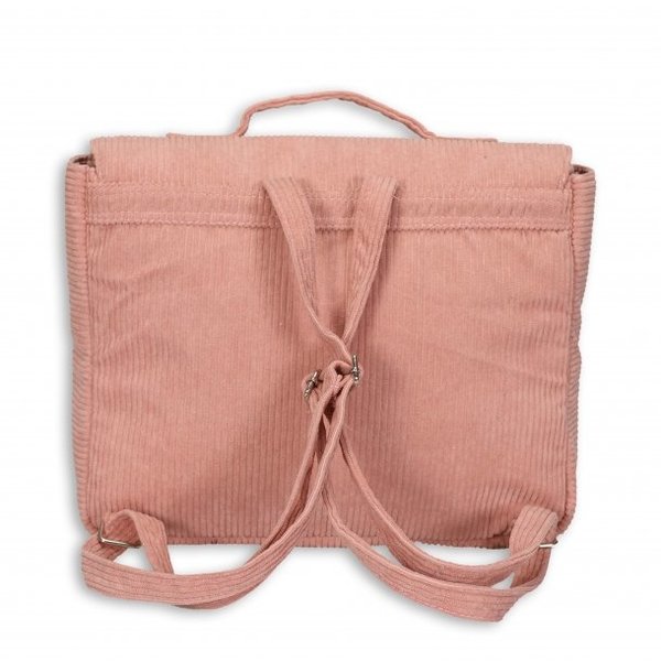 Retro look rugzak roze blush