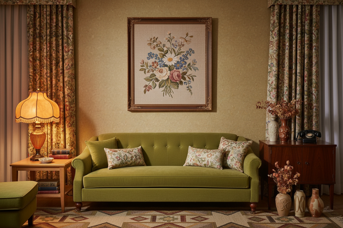 Vintage wanddecoratie