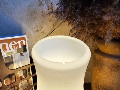 Ikea Mylonit witte glazen lamp 30 cm