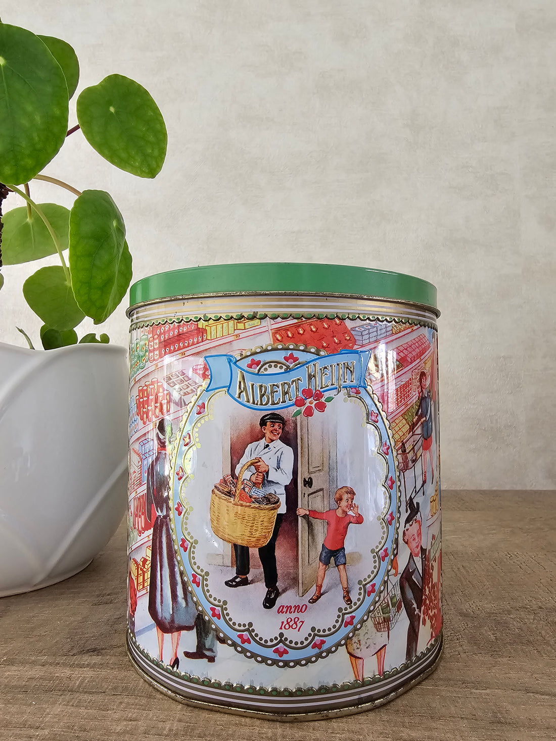 AH Albert Heijn groen blik nostalgie groen