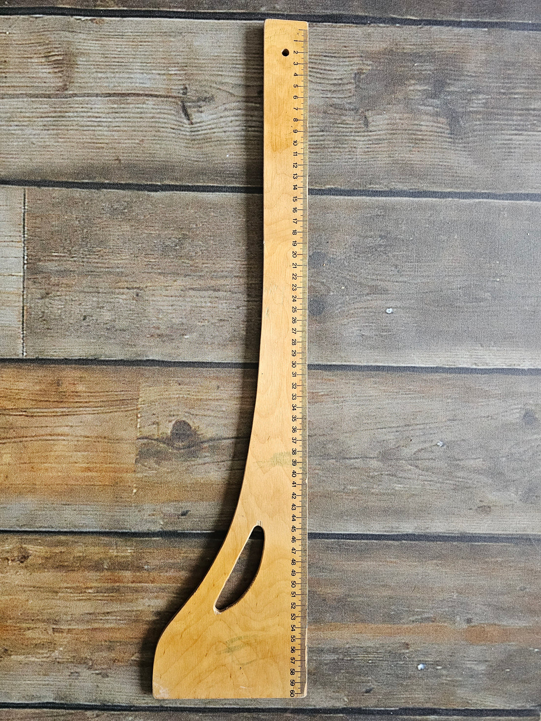 Houten coupeuse liniaal 60 cm