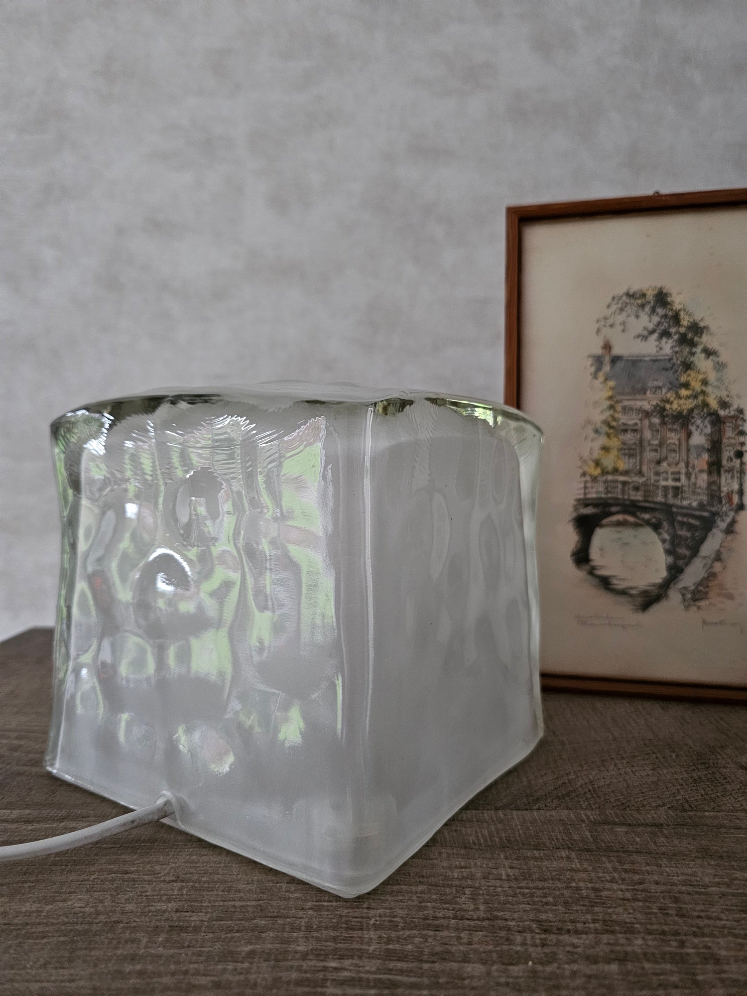 Ikea Iviken ice cube ijsblok lamp