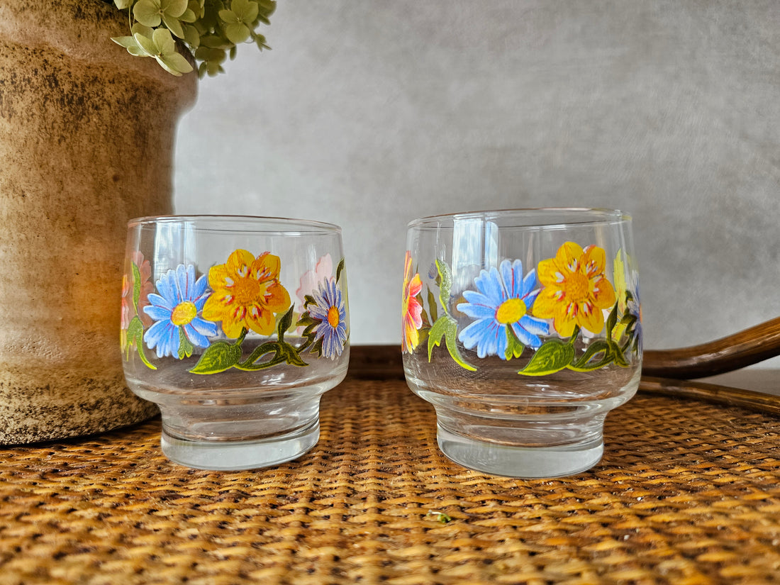 Luminarc bloemen glazen