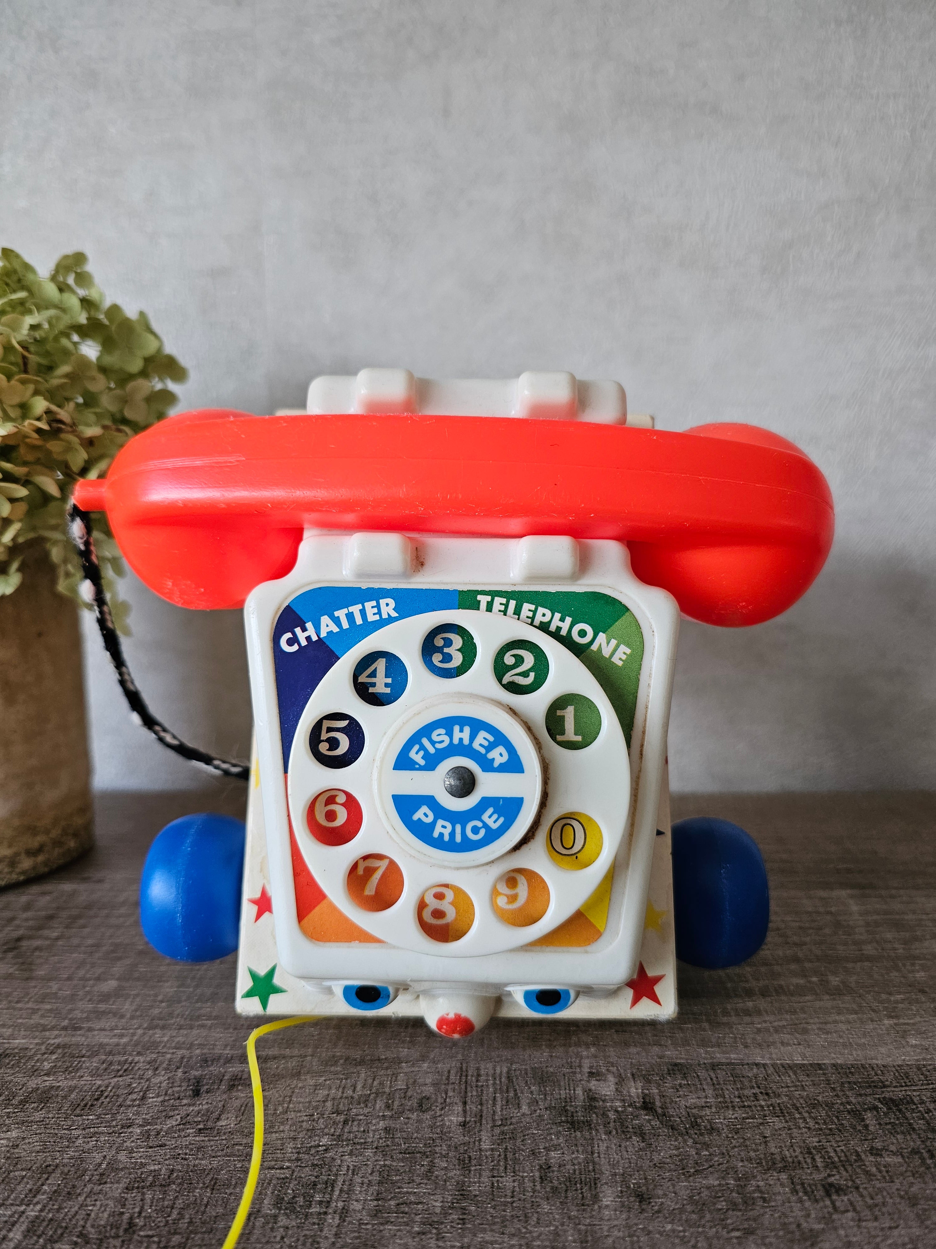 Fisher price &quot;chatter&quot; telefoon 1961