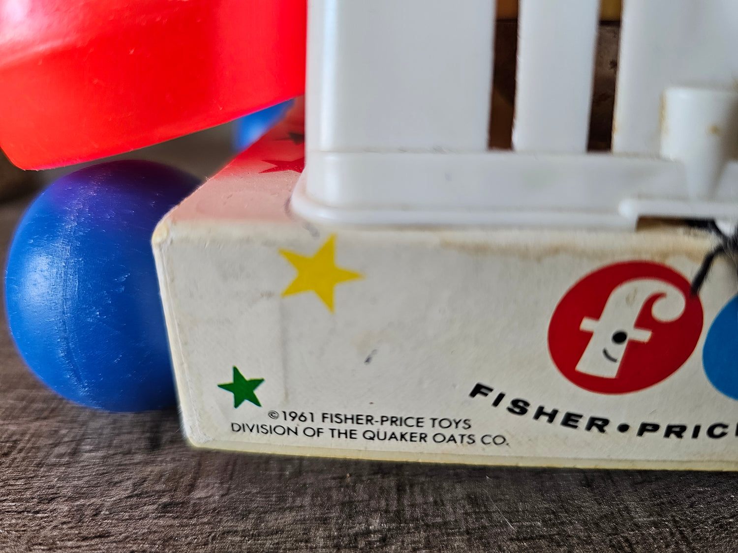 Fisher price &quot;chatter&quot; telefoon 1961