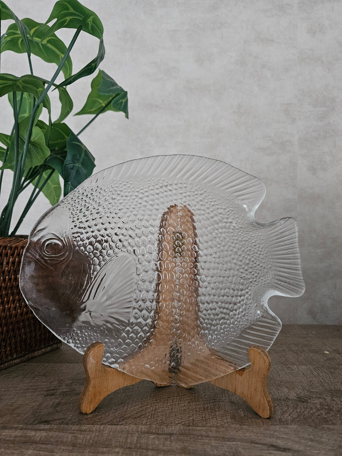 Arcoroc France glazen vis bord 26 cm