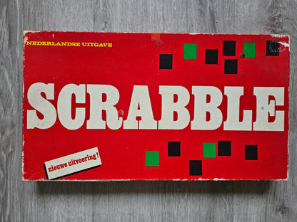 Scrabble Nederlandse uitvoering houten blokjes