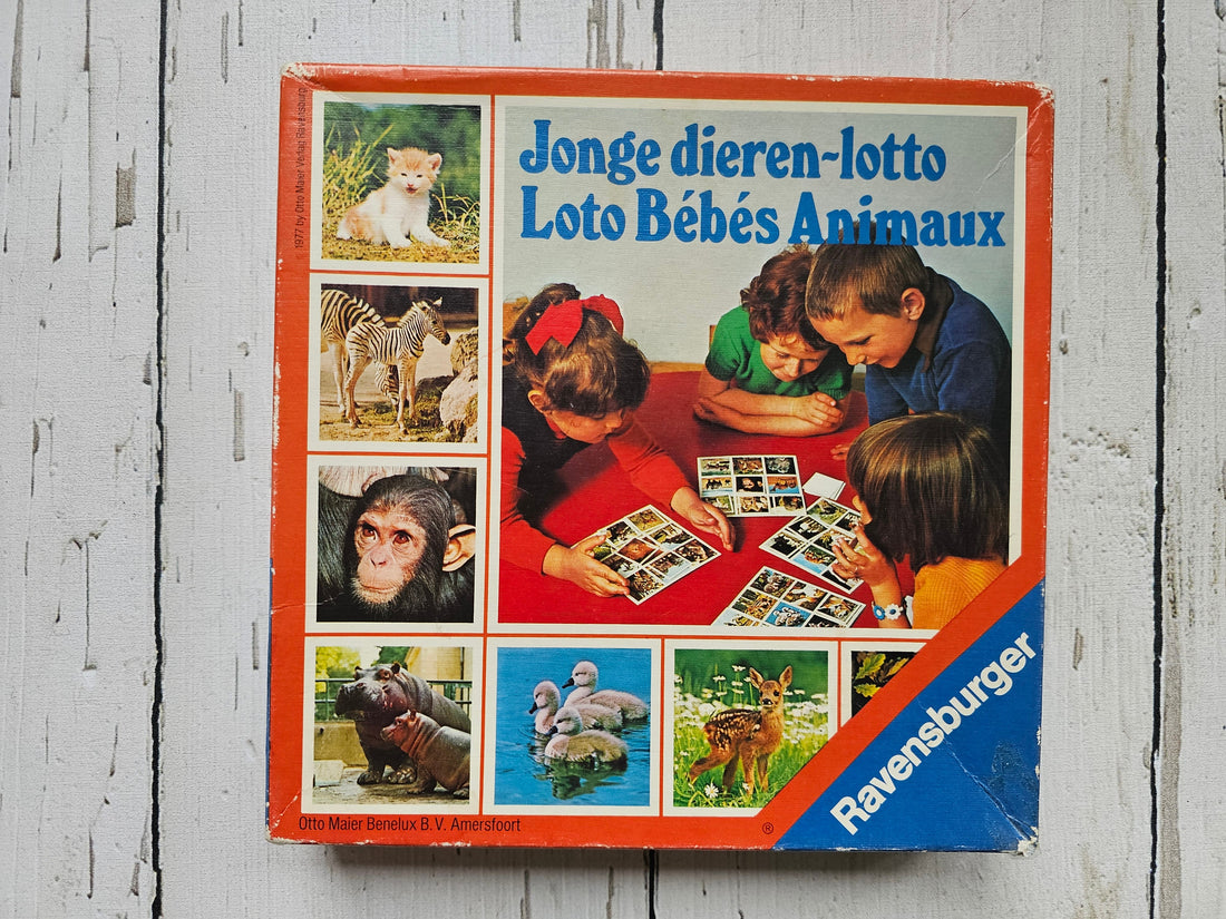 Ravensburger jonge dieren lotto 1976