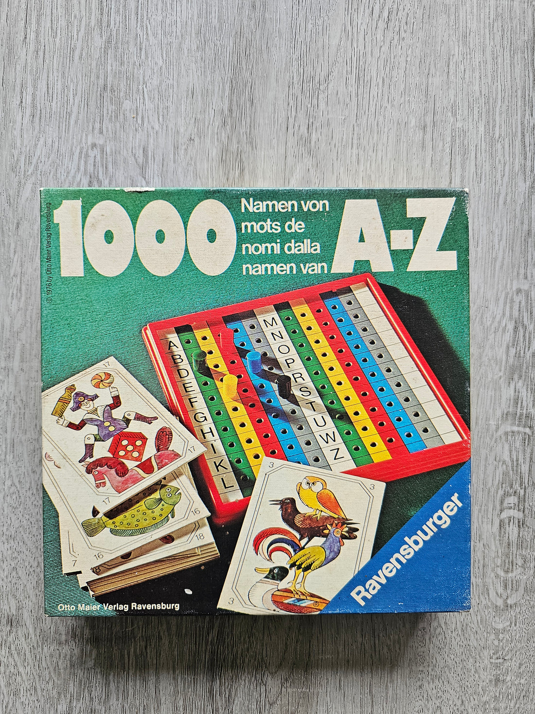 Ravensburger 1000 namen van A-Z