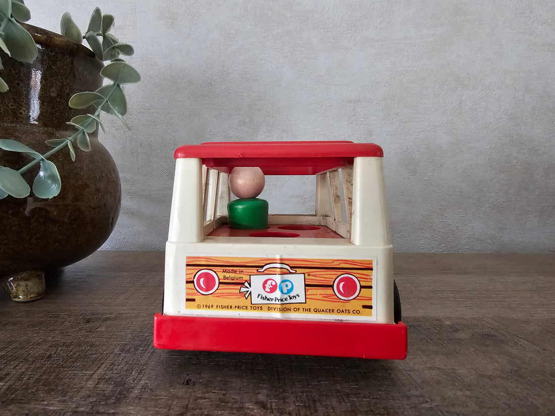 Fisher price vintage mini van / busje