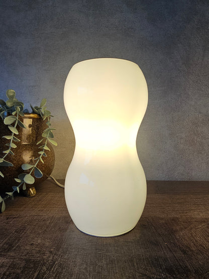 Ikea witte glazen lamp KVINTANT