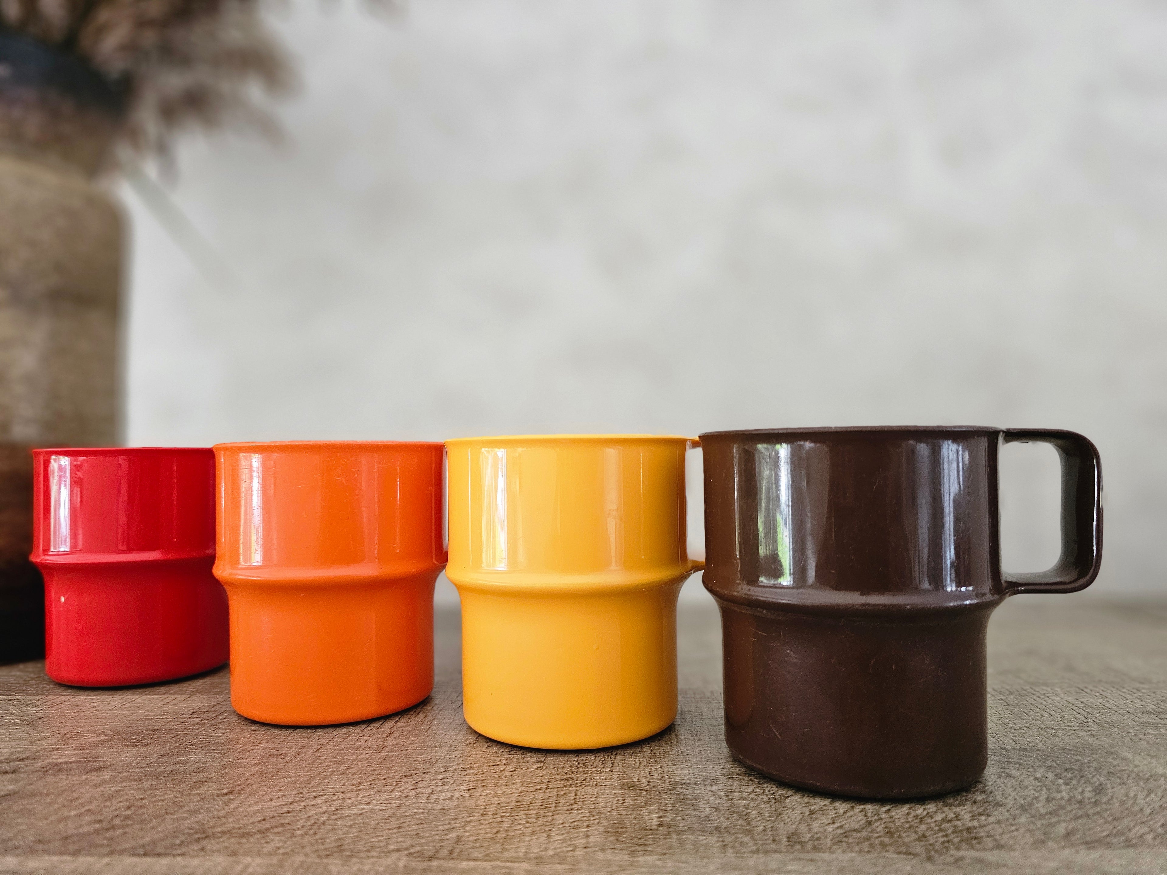 Mepal camping servies bekers verschillende kleuren