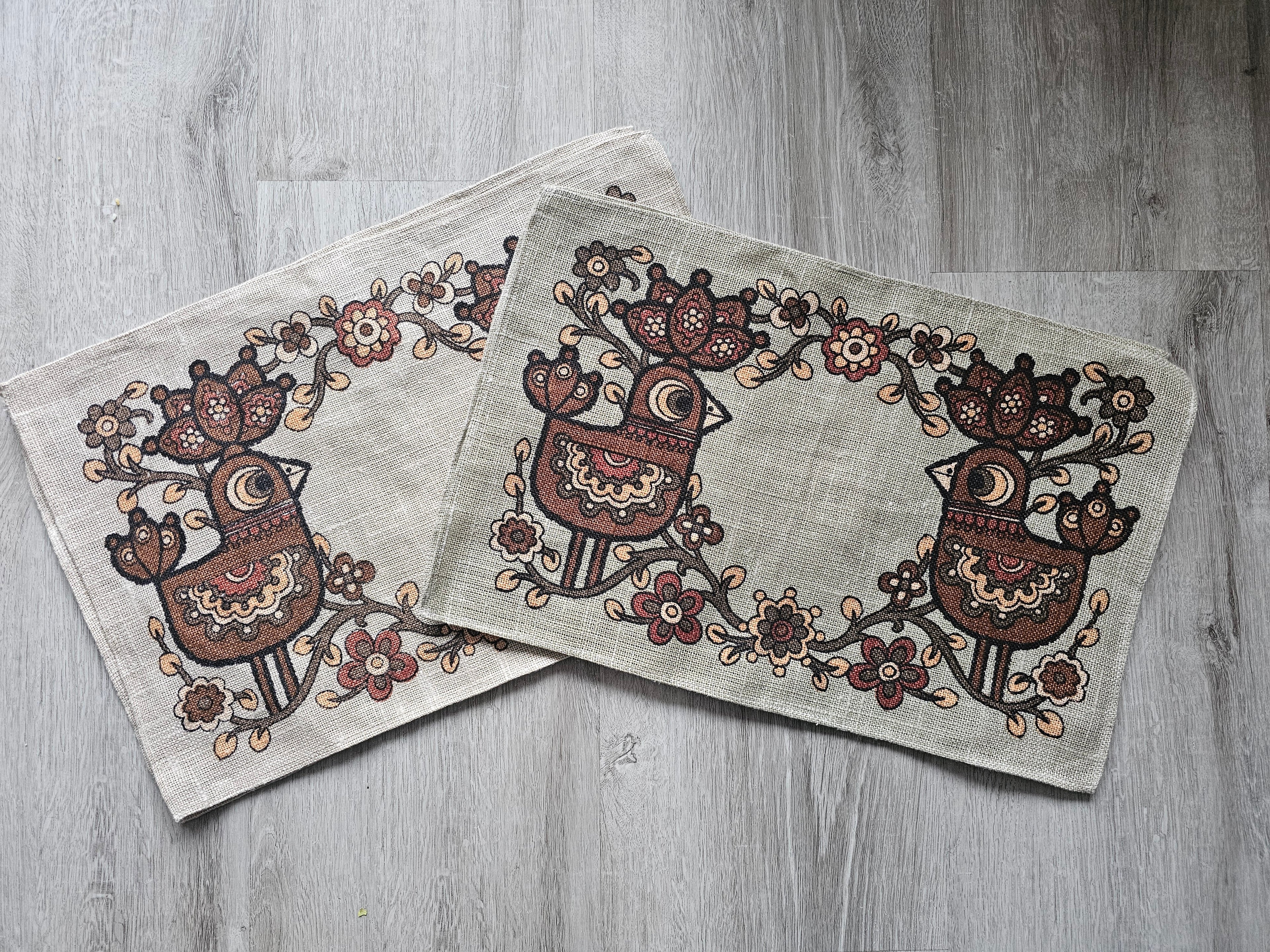 Stoffen placemat 4 stuks