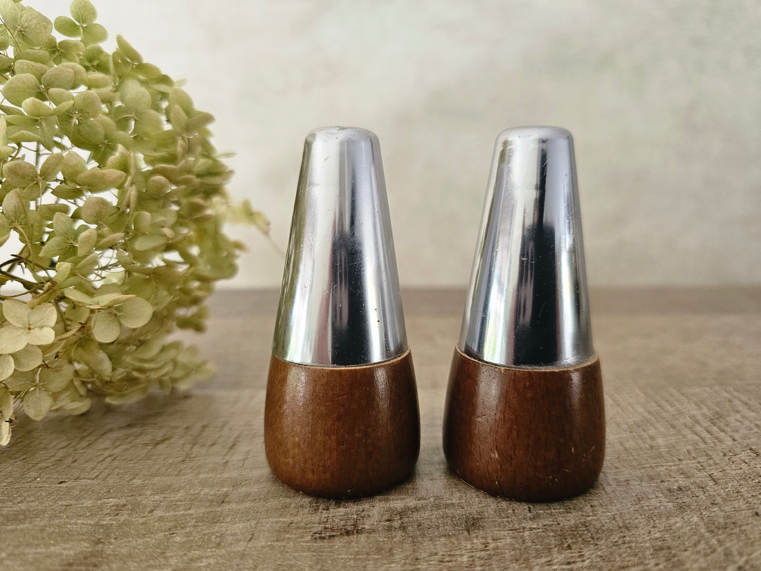 Deens vintage peper en zout stel