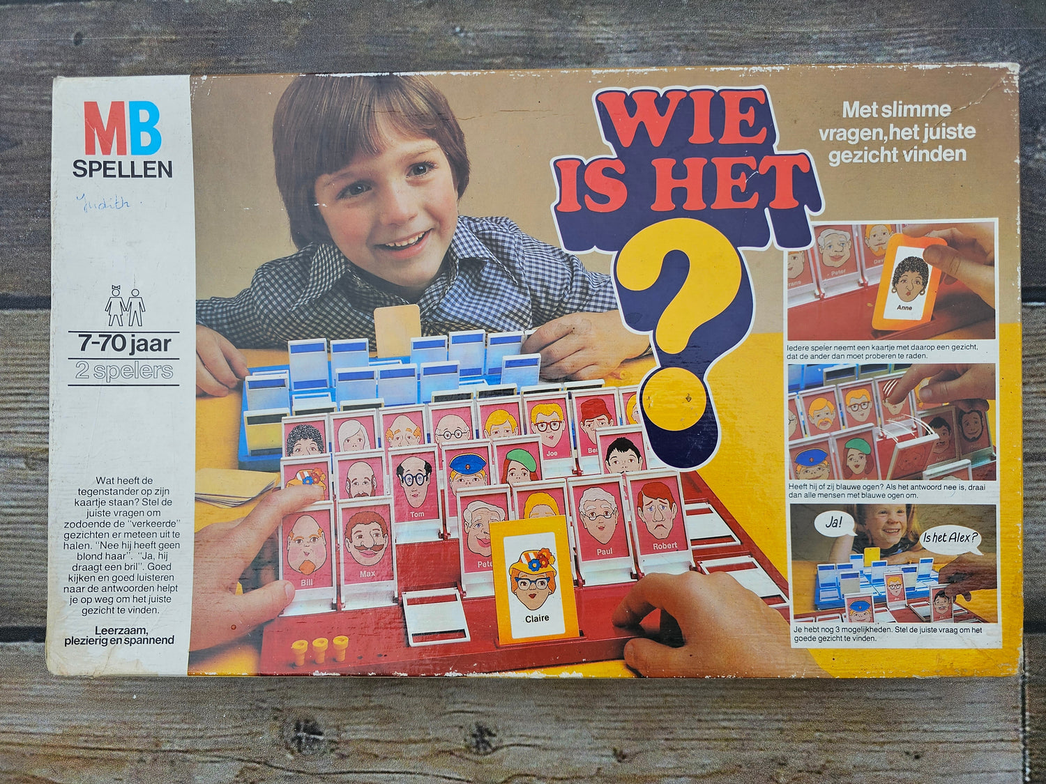 MB spel wie is het? Jaren 80