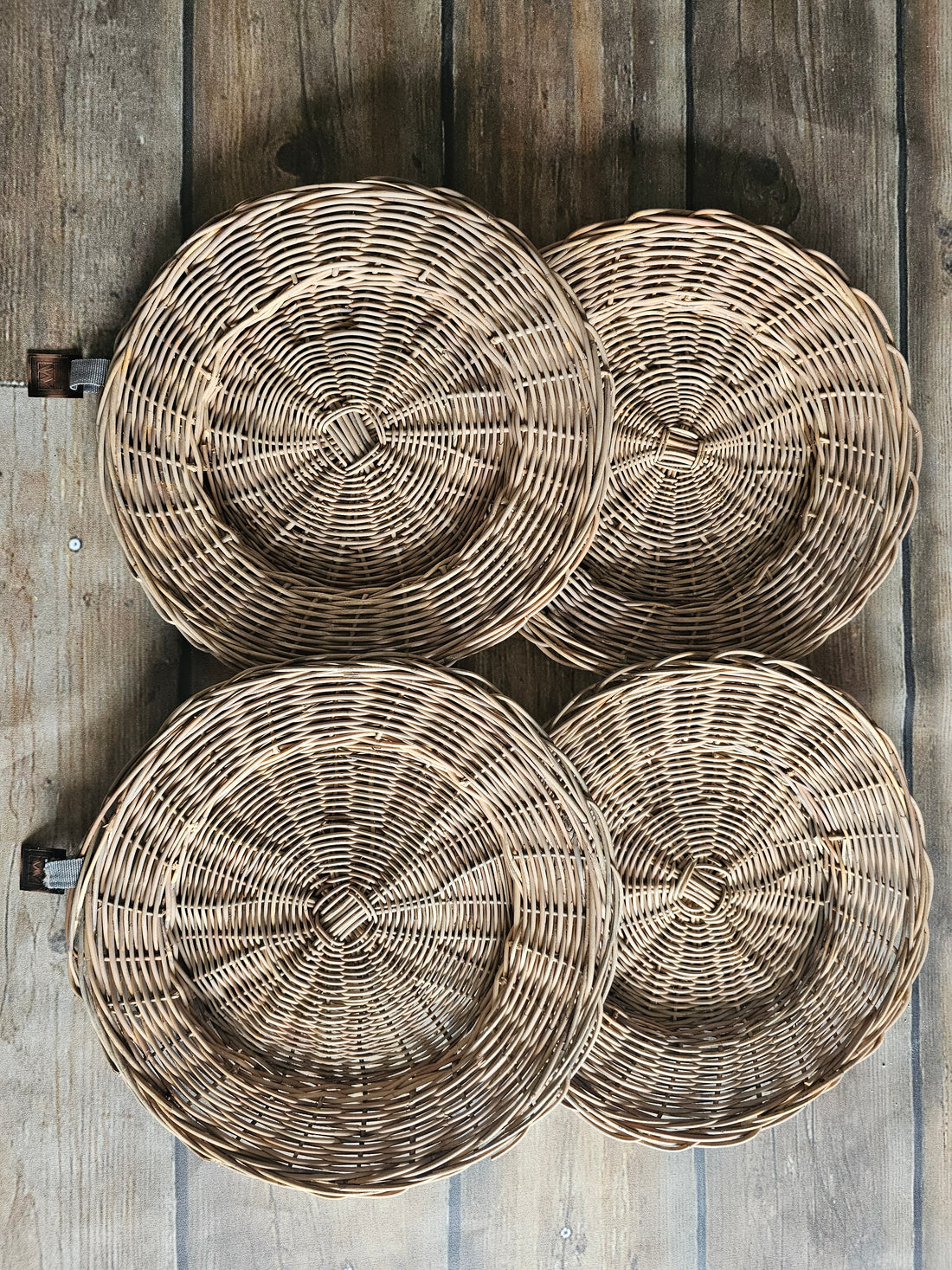 Rieten onderzetters 30 cm