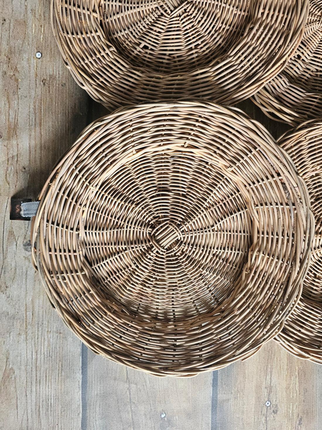 Rieten onderzetters 30 cm